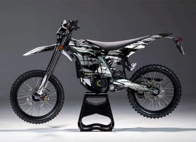 Sur-Ron Ultra Bee Graphics kit, Surron Decals, Surron wrap, Surron Sticker Kit EB285-WHITE