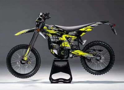 Sur-Ron Ultra Bee Graphics kit, Surron Decals, Surron wrap, Surron Sticker Kit EB285 YELLOW