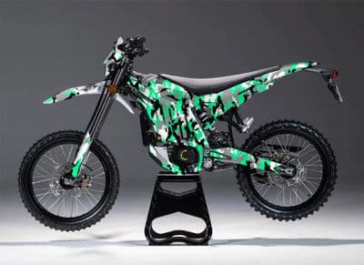 Sur-Ron Ultra Bee Graphics kit, Surron Decals, Surron wrap, Surron Sticker Kit EB286-LIGHT GREEN