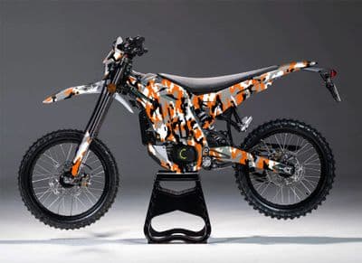 Sur-Ron Ultra Bee Graphics kit, Surron Decals, Surron wrap, Surron Sticker Kit EB286-ORANGE