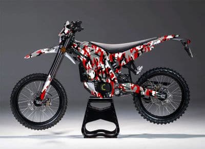 Sur-Ron Ultra Bee Graphics kit, Surron Decals, Surron wrap, Surron Sticker Kit EB286-RED