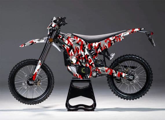Sur-Ron Ultra Bee Graphics kit, Surron Decals, Surron wrap, Surron Sticker Kit EB286-RED