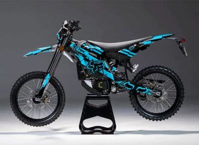 Sur-Ron Ultra Bee Graphics kit, Surron Decals, Surron wrap, Surron Sticker Kit EB287 - LIGHT BLUE