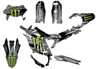 Sur-Ron Ultra Bee Graphics kit, Surron Decals, Surron wrap, Surron Sticker Kit EBIKE284 - GREY