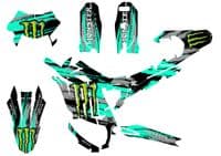 Sur-Ron Ultra Bee Graphics kit, Surron Decals, Surron wrap, Surron Sticker Kit EBIKE284 - LIGHT GREE