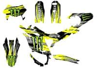Sur-Ron Ultra Bee Graphics kit, Surron Decals, Surron wrap, Surron Sticker Kit EBIKE284 - YELLOW
