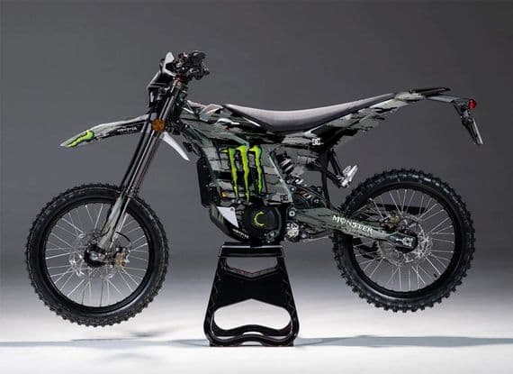 Sur-Ron Ultra Bee Graphics kit, Surron Decals, Surron wrap, Surron Sticker Kit EBIKE284 - GREY