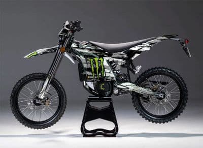 Sur-Ron Ultra Bee Graphics kit, Surron Decals, Surron wrap, Surron Sticker Kit EBIKE284 - WHITE