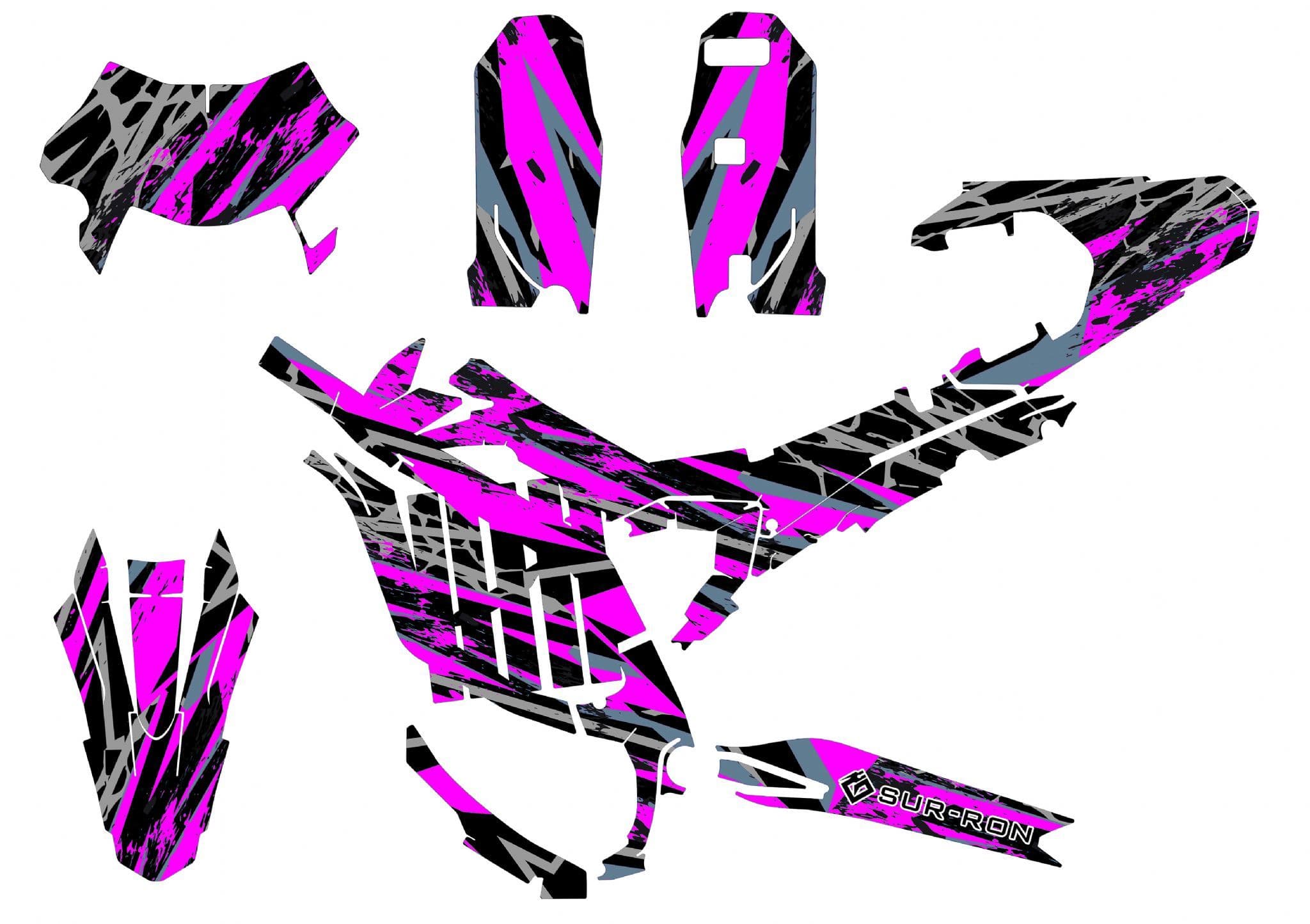 Sur-Ron Ultra Bee Graphics kit Surron Decals Surron wrap Surron Sticker ...