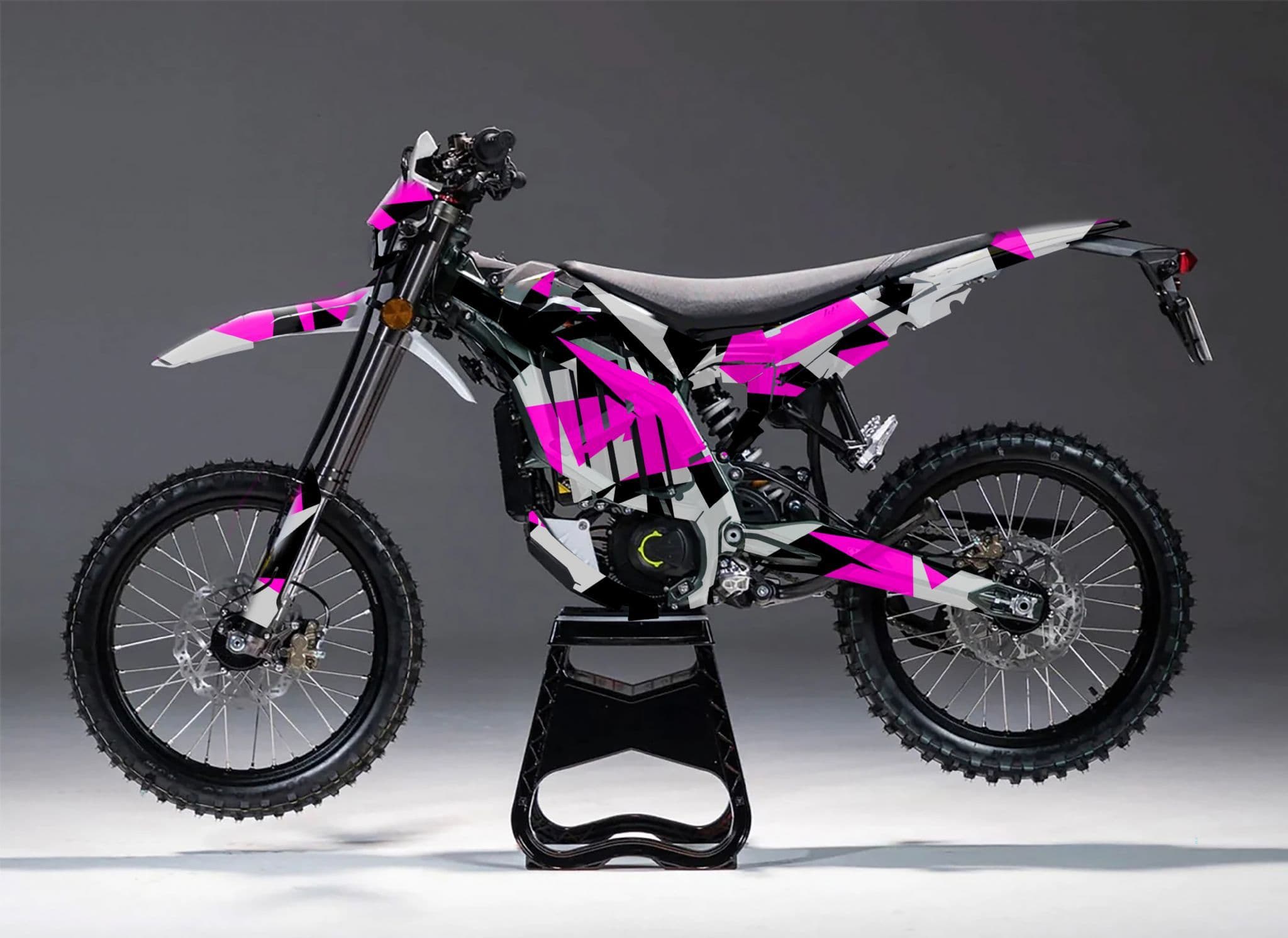 Sur-Ron Ultra Bee Graphics kit Surron Decals Surron wrap Surron Sticker ...