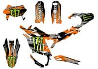 Sur-Ron Ultra Bee Graphics kit, Surron Decals, Surron wrap, Surron Sticker KitEBIKE284 - ORNAGE