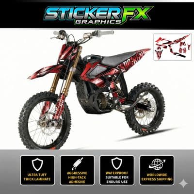 Surron Hyper Bee Sticker Kit, Graphics Kit, Decal Kit, Wrap for EBIKE-564