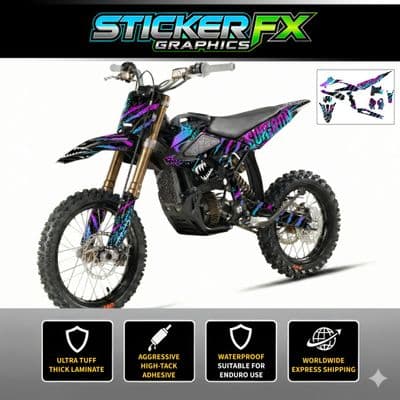 Surron Hyper Bee Sticker Kit, Graphics Kit, Decal Kit, Wrap for EBIKE-567