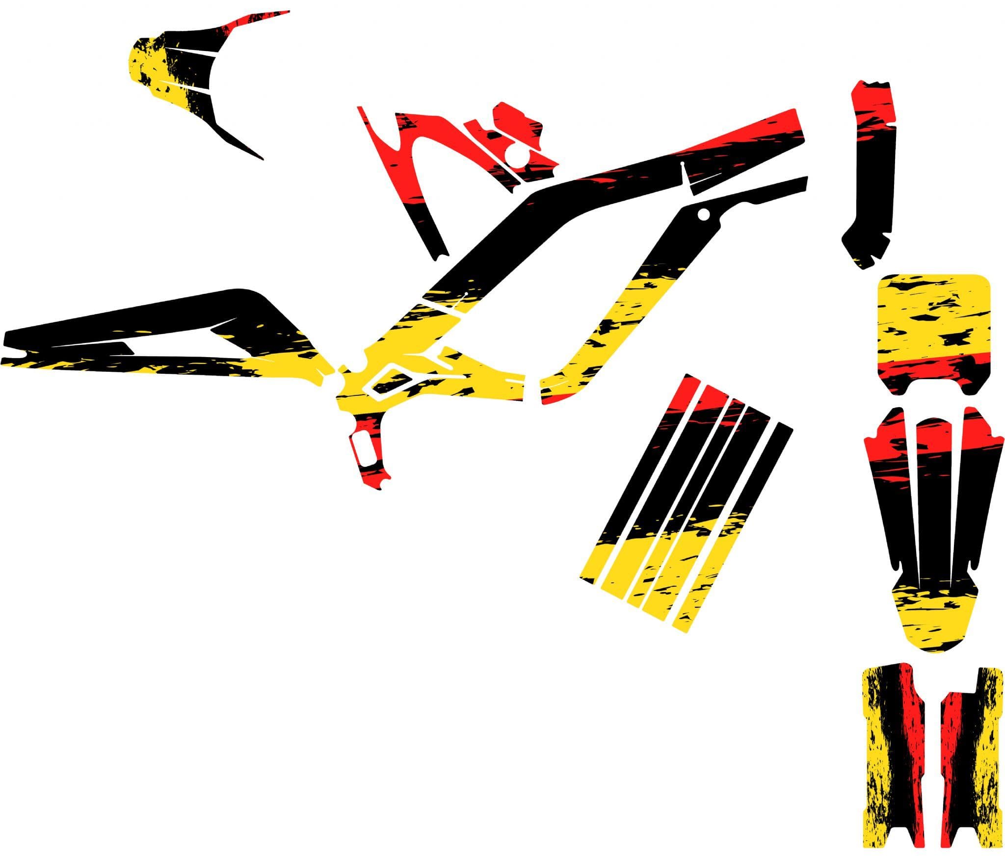 Surron Light Bee Stickers Graphics Kit Decal Kit Wrap E-Bike Stickers ...