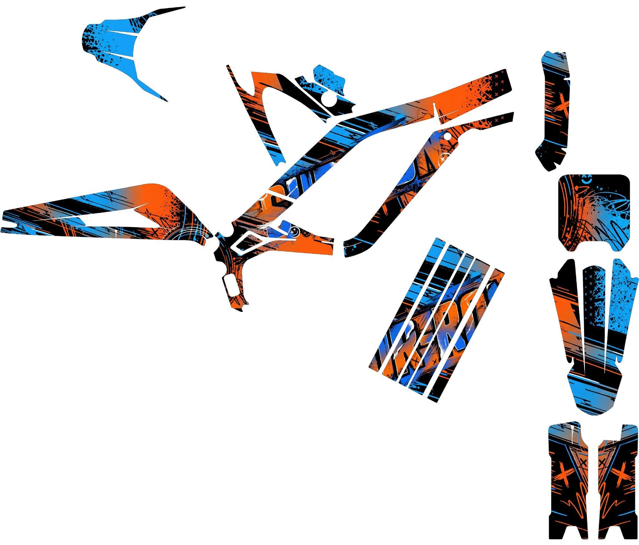 Surron Sticker Kit Graphics Kit Decal Kit Wrap for EBIKE557