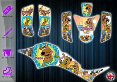 SUZUKI LT50A STICKERS - LT 50A GRAPHICS KIT - SUZUKI DECALS - LT50A GRAPHICS KIT - 254912251513