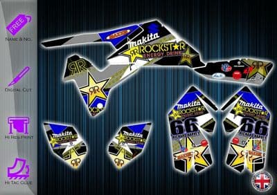 SUZUKI LTR450 STICKERS - GRAPHICS KIT - DECALS - SUZUKI LTR 450 GRAPHICS KIT - 233938965497