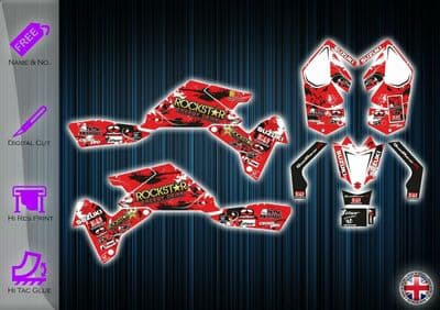 SUZUKI LTR450 STICKERS - GRAPHICS KIT - DECALS - SUZUKI LTR 450 GRAPHICS KIT - 254912251516