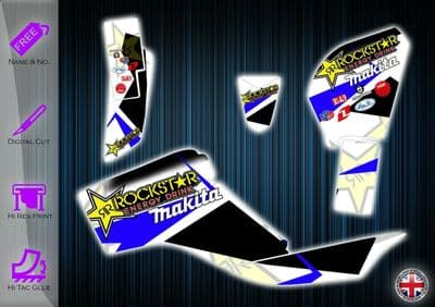 SUZUKI LTZ50 STICKERS - LT 50Z GRAPHICS KIT - SUZUKI DECALS  LTZ 50 GRAPHICS KIT