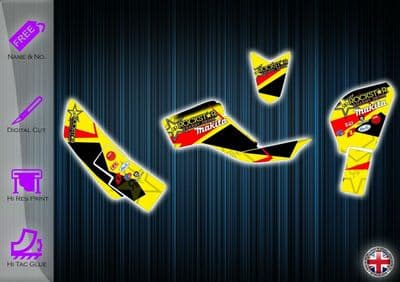 SUZUKI LTZ50 STICKERS - LT 50Z GRAPHICS KIT - SUZUKI DECALS  LTZ 50 GRAPHICS KIT - 254912251507