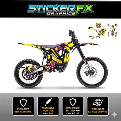 Talaria Komodo Sticker Kit, Graphics Kit, Decal Kit, Wrap for EBIKE534