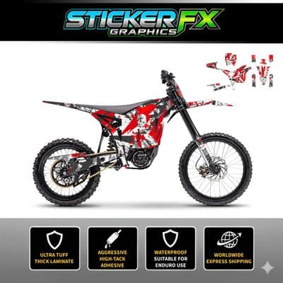 Talaria Komodo Sticker Kit, Graphics Kit, Decal Kit, Wrap for EBIKE536