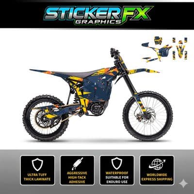 Talaria Komodo Sticker Kit, Graphics Kit, Decal Kit, Wrap for EBIKE538