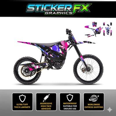 Talaria Komodo Sticker Kit, Graphics Kit, Decal Kit, Wrap for EBIKE539