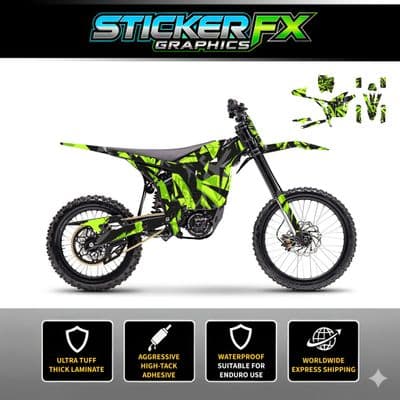 Talaria Komodo Sticker Kit, Graphics Kit, Decal Kit, Wrap for EBIKE543