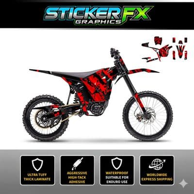 Talaria Komodo Sticker Kit, Graphics Kit, Decal Kit, Wrap for EBIKE546