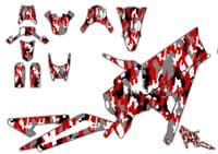 Talaria XXX Graphics kit, Talaria X3 Decals, Talaria 3X wrap, Talaria  Sticker Kit  XXX EBIKE209