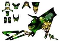 Talaria XXX Graphics kit, Talaria X3 Decals, Talaria 3X wrap, Talaria  Sticker Kit  XXX EBIKE215
