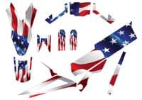 Talaria XXX Graphics kit, Talaria X3 Decals, Talaria 3X wrap, Talaria  Sticker Kit  XXX EBIKE234