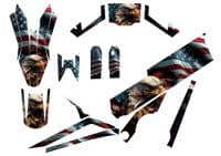 Talaria XXX Graphics kit, Talaria X3 Decals, Talaria 3X wrap, Talaria  Sticker Kit  XXX EBIKE242
