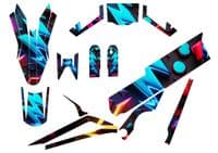 Talaria XXX Graphics kit, Talaria X3 Decals, Talaria 3X wrap, Talaria  Sticker Kit  XXX EBIKE243