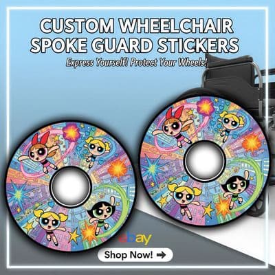 The Powerpuff Girls Cartoon Superheroes Spoke Guard Design wheel287