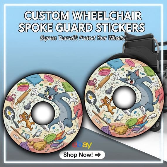Tom and Jerry Classic Cartoon Chase Scene wheel299