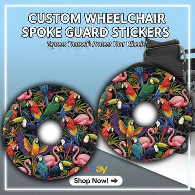 Tropical Parrots & Flamingos Wheel Cover wheel134