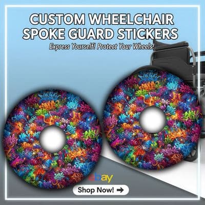 Vibrant Graffiti Art Spoke Guards wheel71