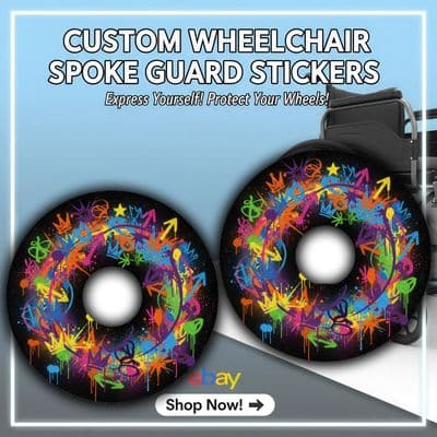 Vibrant Graffiti Rainbow Wheel Covers wheel89