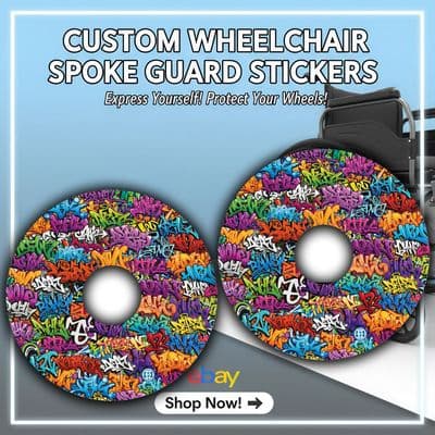 Vibrant Graffiti Spoke Guards wheel81