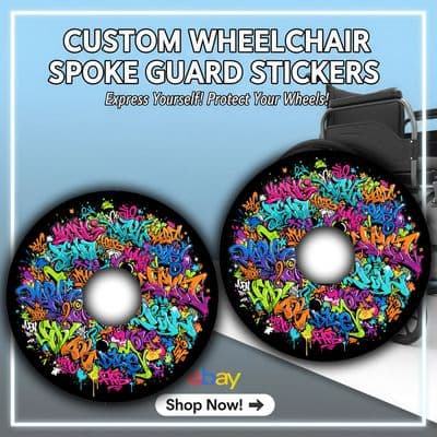 Vibrant Graffiti Wheel Spoke Covers wheel65