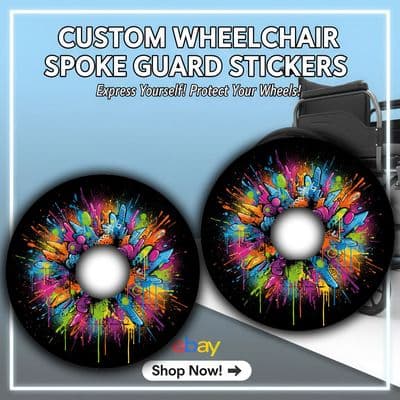 Vibrant Graffiti Wheel Spoke Guards wheel83