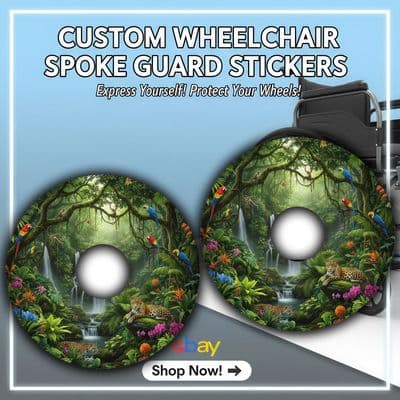 Vibrant Jungle Paradise with Wildlife wheel131