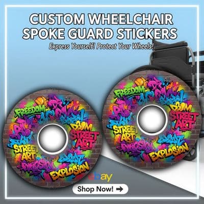 Vibrant Street Art Graffiti Spoke Guard wheel64