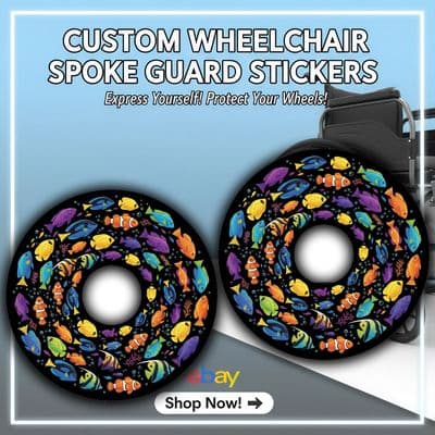 Vibrant Tropical Fish Parade wheel139