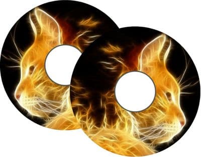 Wheelchair PLASTIC SPOKE GUARDS Including any Personalised Custom Design. CAT