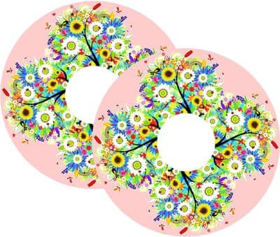 Wheelchair STICKER SKINS (9) (30)