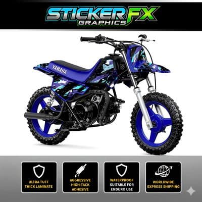 Yamaha PW50 Sticker Kit, Graphics Kit, Decal Kit, Wrap pdmx65