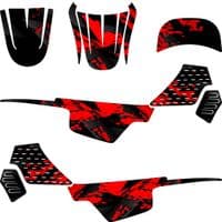 Yamaha PW50 Sticker Kit, Graphics Kit, Decal Kit, Wrap pdmx67